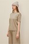 Short Sleeve Knitwear Sweater 45904 - 2