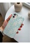 iPhone 12 Compatible Daisy Pattern Pistachio Green Launch Liquid Silicone Case - 2