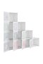 Cube Storage Cabinet for Kids with 10 Cubes White PP - 5