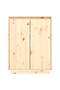 Shoe Cabinet 60x35x80 cm Solid Wood Pine - 4