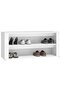 Shoe Rack White 100x35x45 cm Engineered Wood - 2