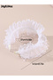 Girls Lace Faux Pearl Decor Headband - 5