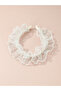 Girls Lace Faux Pearl Decor Headband