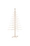Wooden Christmas Tree for Decoration 210 cm Solid Wood Pine - 4
