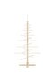 Wooden Christmas Tree for Decoration 125 cm Solid Wood Pine - 2