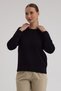 A.T.Y Xx-020 Boat Neck Sleeveless and Hair Braided Sleeveless Sweater - 3