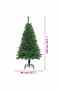 Artificial Christmas Tree with Thick Branches Green 150 cm PVC - 3