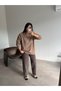 Brown Shalwar Baggy Jeans - 4
