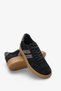 Luvia Women's Genuine Leather Sneakker Sports Shoes - Black - 5
