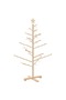 Wooden Christmas Tree with Stand Natural 125 cm Solid pine wood - 6