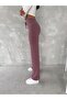 Women Ribbed High Waist Pants - 2