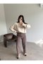 Brown Shalwar Baggy Jeans