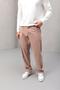Wilder Soft Modal Fabric Comfortable Fit Pleated Men's Trousers - Beige - 2