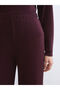 Standard Fit Sequined Women's Trousers - 4