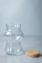 Borosilicate Glass Cup with Bamboo Lid Kw-1066 - 2
