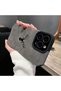 iPhone 14 Pro Max Compatible Deer Pattern Premium Suede Textured Camera Protected Case - 2