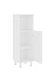 Bathroom Cabinet White 30x30x95 cm Engineered Wood - 2