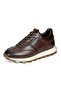 Riccardo Brown Genuine Leather Handmade Sneakers