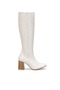 Ds Lisa Beige Women's Heeled Zippered Boots Casual Shoes - 6