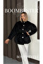 Women's Fox Cashmere Balloon Sleeve Short Coat – |   Oversized Buy Gathered Design - 5