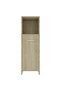 Bathroom Cabinet | Sonoma oak | Engineered wood | Compact - 5