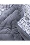 طقم لحاف ويلسوفت مزدوج للنوم مقاس 195×215 و4 أغطية وسائد وملاءة مرنة - 3