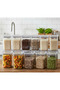 Rectangular Airtight Food Storage Container 12 Pieces 2100 ml