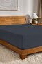 100% Cotton Combed Fabric Elastic Fitted Sheet - Fitted - Soft - High Quality Single - Double Size - 3
