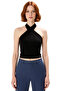 Halter Neck Fitted Body Fitting Lycra Combed Cotton Blouse Carefully Selected - 3
