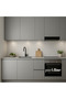 Marketing Kitchen Countertop Cabinet Furniture and Veneer Foil Matte Light Grey 70Cmx2M - 2