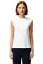 Women's Viscose Blouse Body Fitting Summer Casual Knitted Zarifane Design for Daily Use - 3