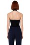 Summer Women's Crop Blouse Viscose Rib Fabric Halter Neck Stylish Look - 4