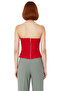 Asymmetrical Cut Strapless Top Elegant Touch Women Blouse Quality Stylish Comfortable Modern Elegant Casual - 4