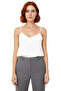 Women's V-Neck Thin Strap Plain Woven Blouse Casual Elegance and Comfort Quality Stylish Comfortable Modern - 3