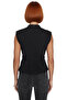Crew Neck Sleeveless Blouse Woven Fabric for Stylish Office Styles Professional Look Comfortable and - 4