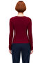 Women's Stylish Detailed Fitted Long Sleeve Knitted Quality Stylish Comfortable Modern Elegant - 4