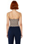 Leopard Printed Crop Blouse Thin Strap Knitted Basic Summer Stylish Appearance Special Design Quality Craftsmanship - 4