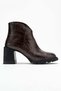 Brown Croco Detailed Women's Boots - 2
