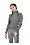 Women's Ribbed Turtle Neck Top - 4