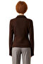 Women's Polo Neck Buttoned Stretchy Knitted Blouse a Stylish and Comfortable Choice Quality Stylish Comfortable Modern - 4