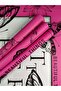 Black White Butterfly and Fuchsia Background Wrapping Paper Artistic Bouquet & Gift Package 57X57 4 Pieces
