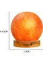 Himalayan Salt Lamp with USB Mini - Round Shape - 2