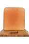 Himalayan Salt Lamp with USB Mini - Square Shape - 4