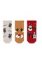 3-Piece Baby Towel Cotton Socks (New Year's Theme)