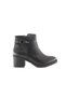 92157 Genuine Leather Black Women's Boots