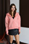 Women's 3 Thread Fleece Lined Hooded Oversize Sweat Cardigan 3095 - 6