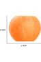 Himalayan Salt Candle Holder - Round Shape - 2