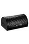 Bread box, steel, black, - 2