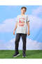 Senior Boys Grey Sneakers Print T-Shirt - 2