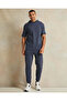 Men Plain Grey Hooded Lounge Sweatshirt - 2